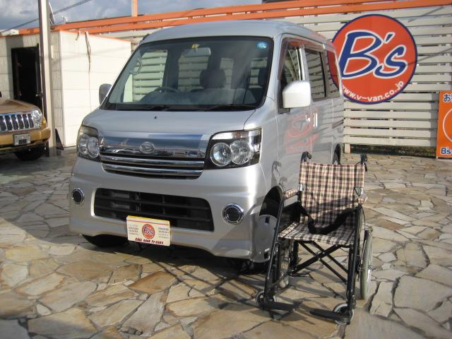 ダイハツ アトレーワゴン 福祉車輌　電動ウインチ付スローパー補助シート付　４人乗りＨＲ